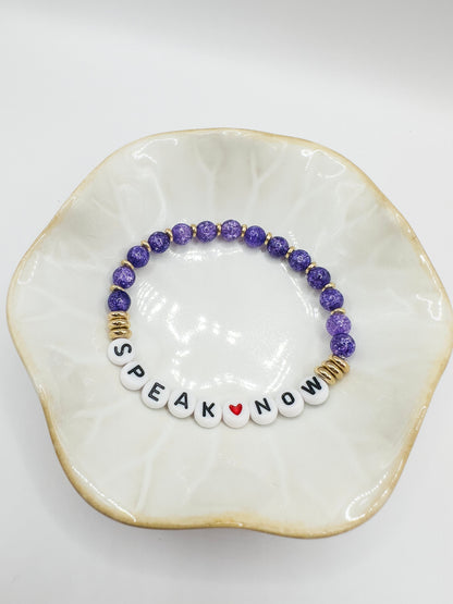 Speak Now Bracelet