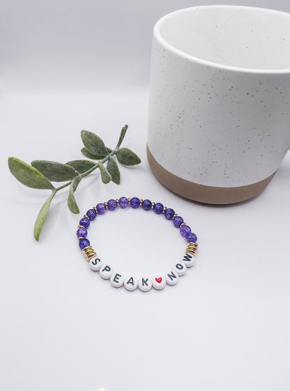 Speak Now Bracelet