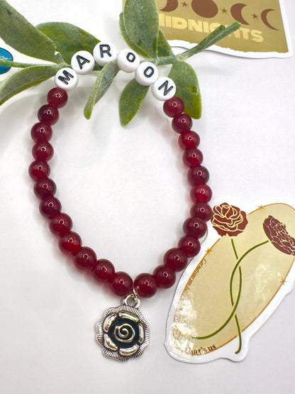 Maroon Bracelet
