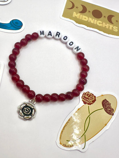Maroon Bracelet