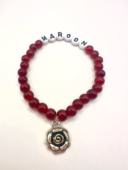 Maroon Bracelet