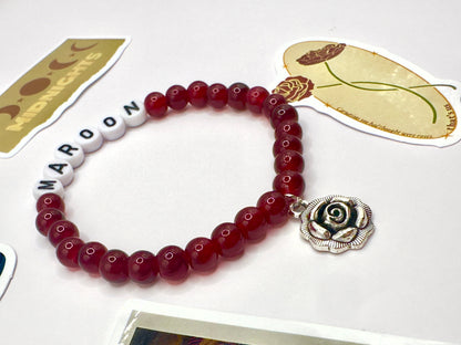 Maroon Bracelet