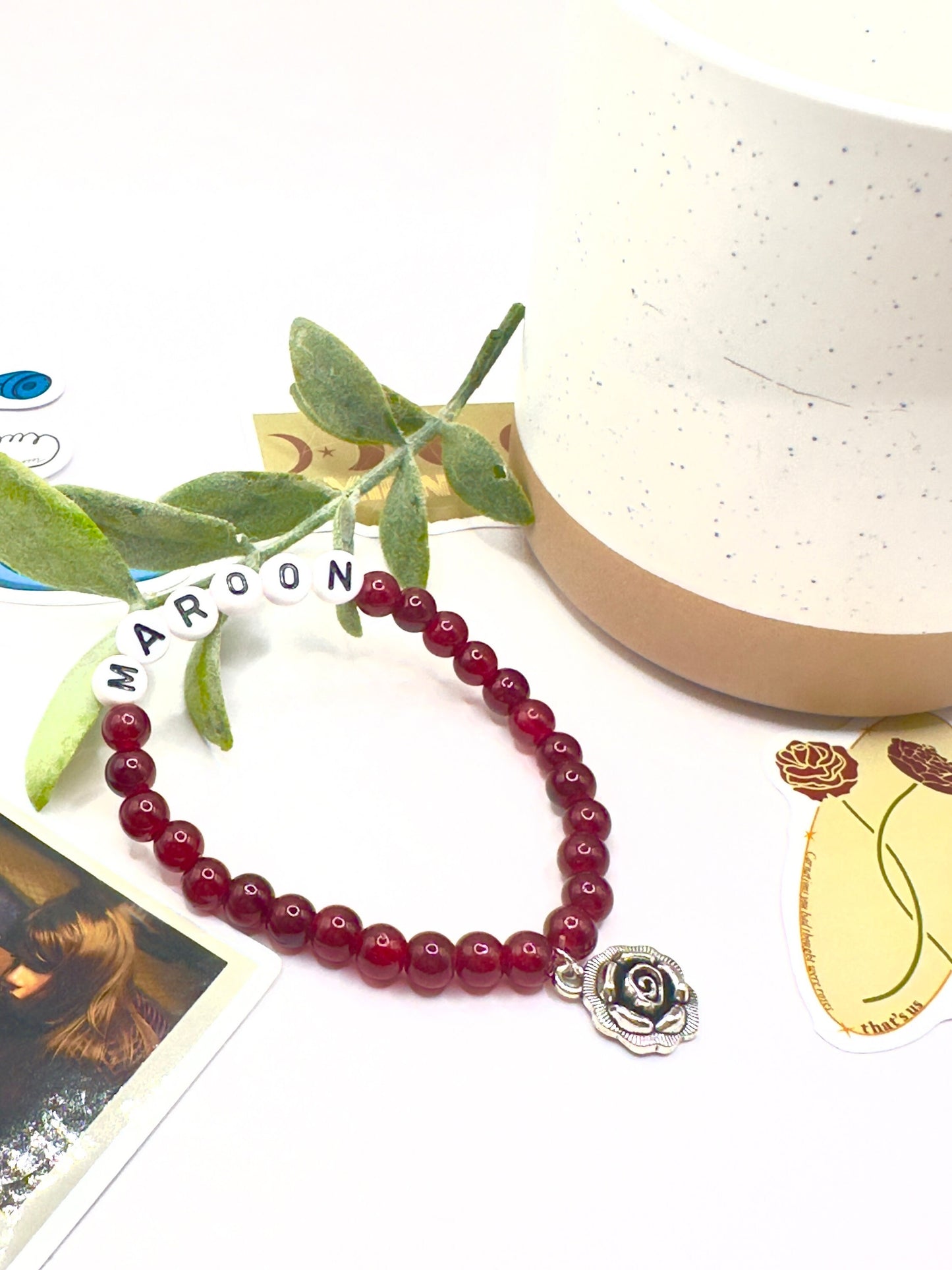 Maroon Bracelet