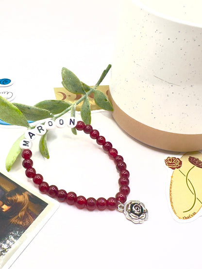 Maroon Bracelet