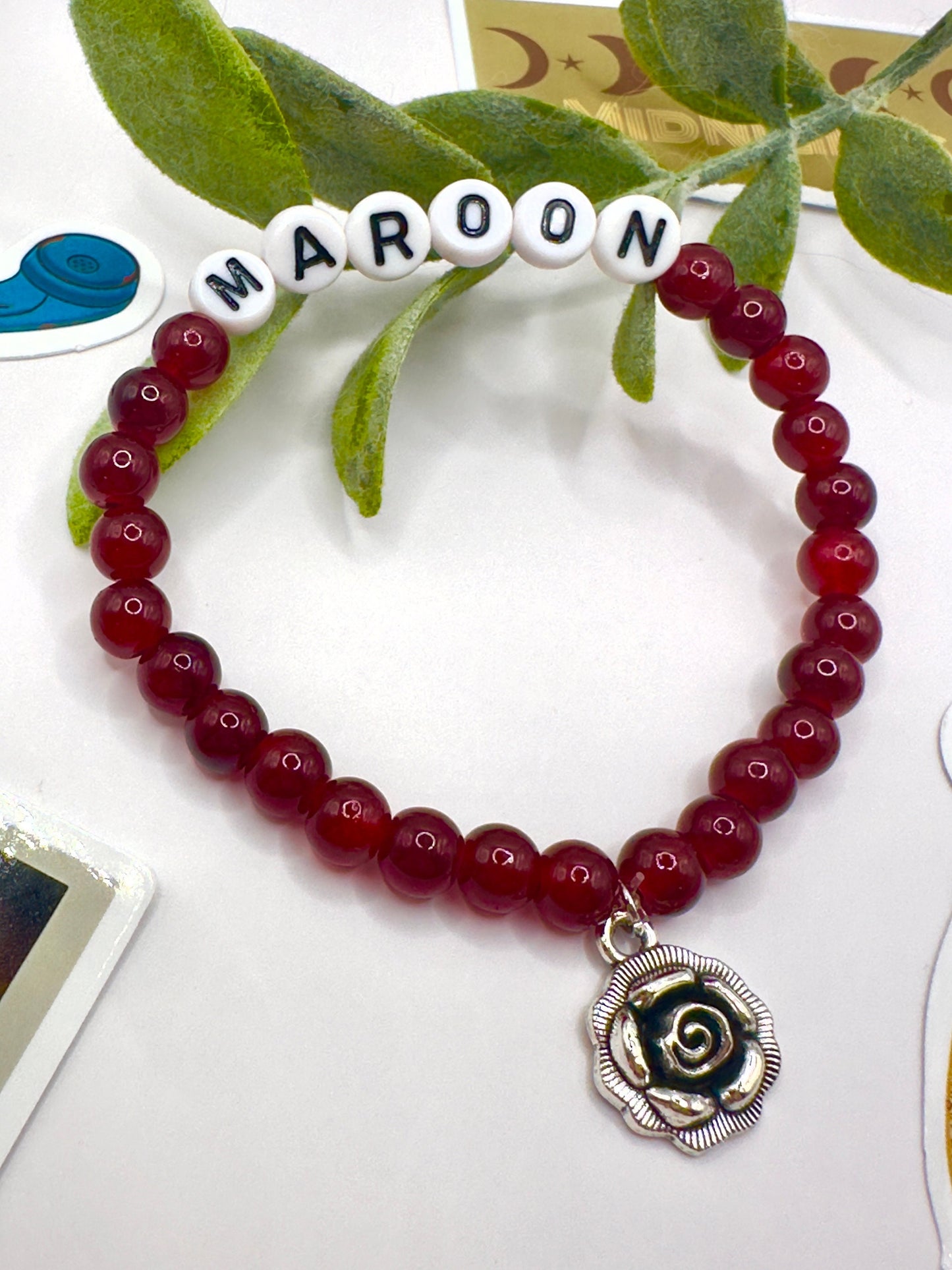 Maroon Bracelet