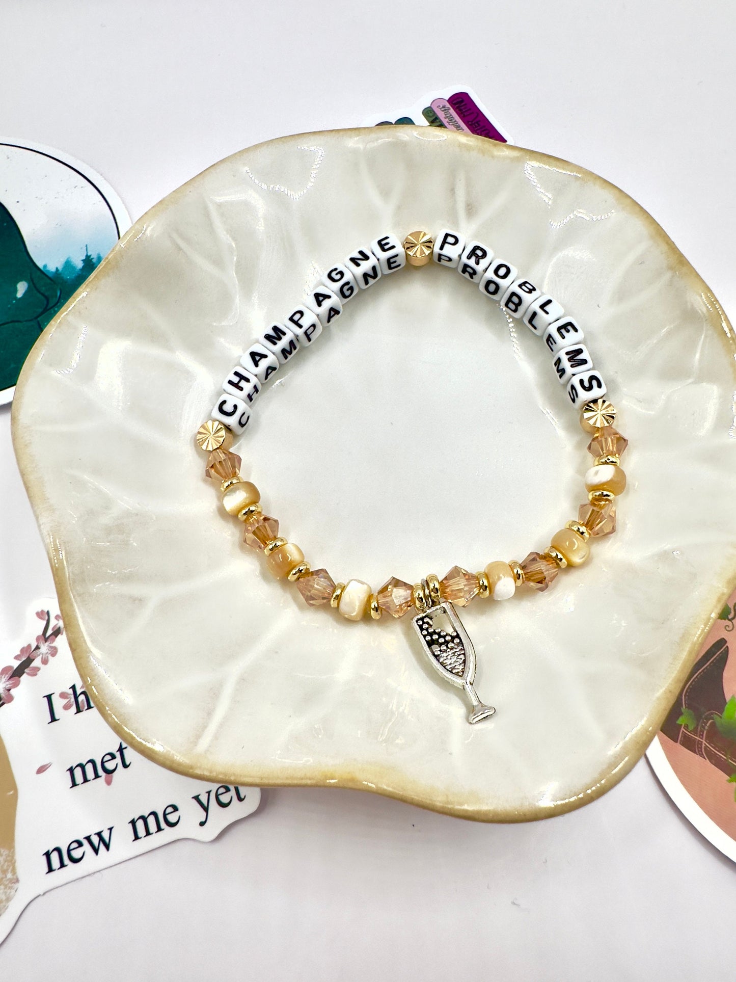 Champagne Problems Bracelet