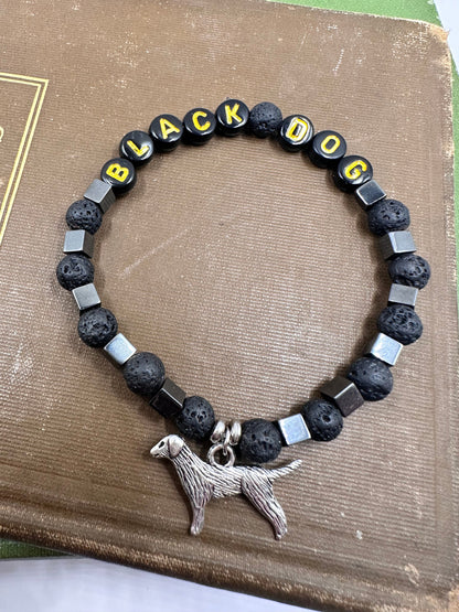 Black Dog Bracelet