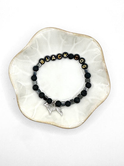 Black Dog Bracelet